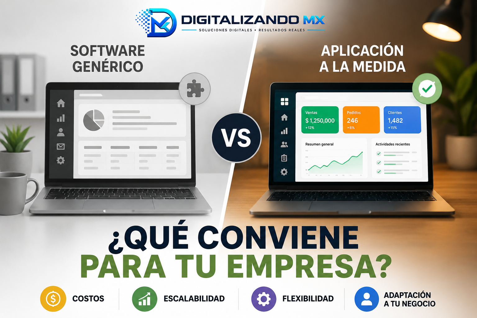 Aplicación a la medida o software genérico: ¿qué conviene?
